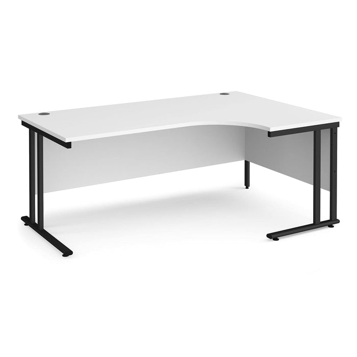 Dams International Right Hand Ergonomic Desk MC14ERKO 1,400 x 1,200 x 725 x 800 - 990 mm