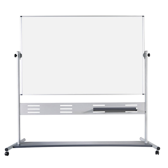 Bi-Office Evolution Mobile Whiteboard Freestanding Magnetic Enamel Double 150 (W) x 120 (H) cm