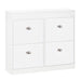 HOMCOM Shoe Cabinet White 240 x 830 mm