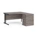 Dams International Desk with Pedestal EBK14RGO 1,400 x 1,626 x 725 mm