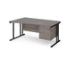 Dams International Wave Desk MC16WLP2KGO 1,600 x 725 x 800 - 990 mm