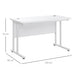 HOMCOM Writing Desk White 600 x 750 mm