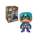 POP! Bobble-Head Marvel: Captain America (Blacklight)(Special Edition) - 648 /48845