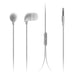 Kitsound Fresh Wired Earphones with Mic White