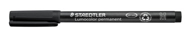 STAEDTLER Lumocolor OHP Marker Medium Round Black Pack of 10