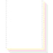 Exacompta Computer Paper 62424E Special format 56/53/53/57 gsm Green, Pink, White, Yellow Pack of 500