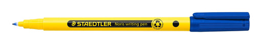 Staedtler Noris Handwriting Pen 0.6mm Line Blue (Pack 10) - 307-3