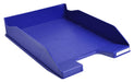 Exacompta Letter Tray Midnight Blue Polystyrene Midnight Blue 25.5 x 34.7 x 6.5 cm