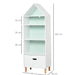 HOMCOM Kids Cabinet 311-011 White 300 x 500 x 1,420 mm