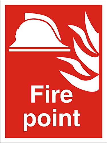Fire Sign Fire Point PVC 60 x 40 cm