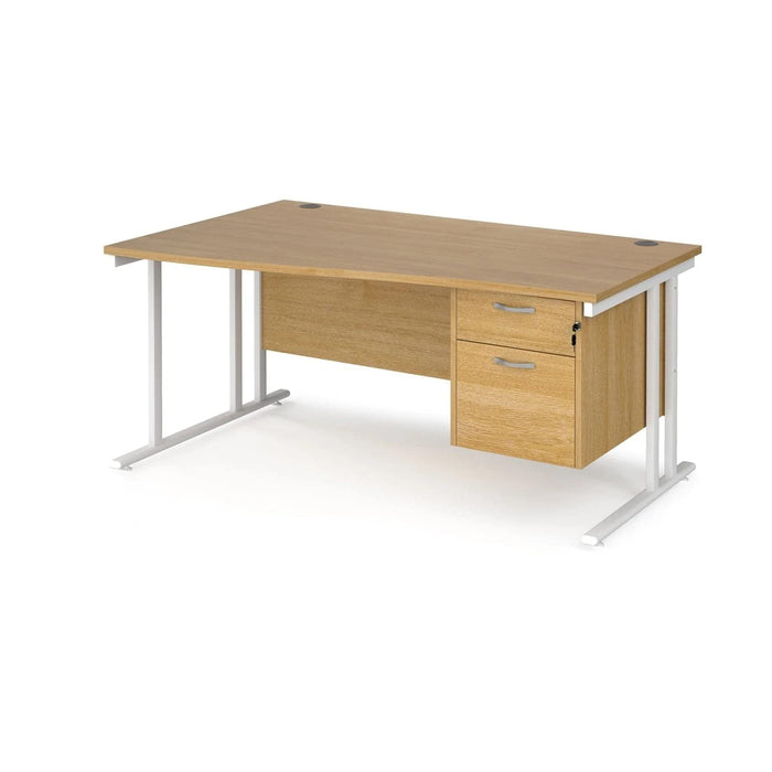 Dams International Wave Desk MC16WLP2WHO 1,600 x 725 x 800 - 990 mm