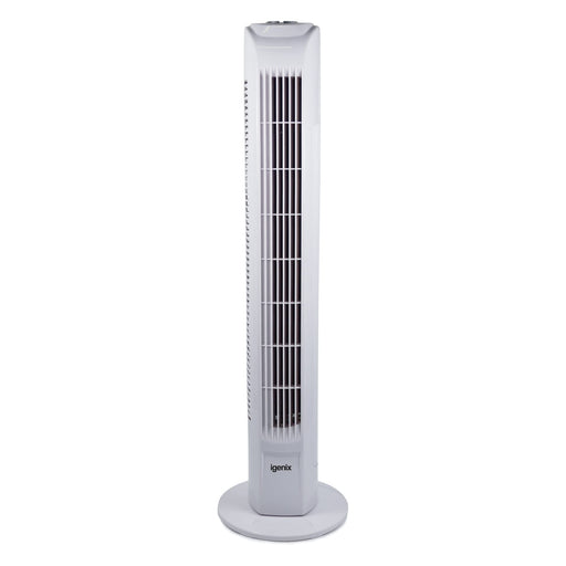 igenix Tower Fan DF0035T 45 W 29 inch White 1 Speed Settings 22 x 79 cm