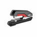Rapid Supreme Heavy Duty Flat Clinch Stapler S50 5000544 Half Strip Black, Red 50 Sheets 24/8+, 26/8+ Metal, Plastic