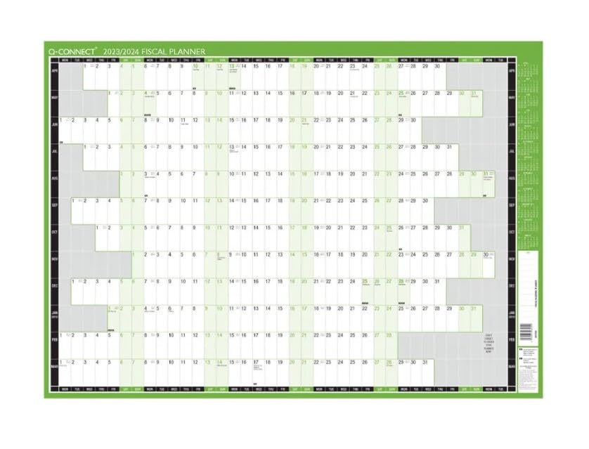 Q-Connect Fis Planner Unmtd 2024-25