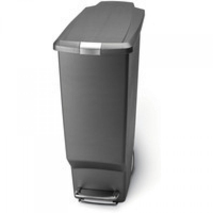 SLINGSBY Pedal Bin 40 L Grey 25.9 x 48.8 x 64 cm