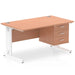 Dynamic Desk Impulse MI001781 Brown 1400 mm (W) x 800 mm (D) x 730 mm (H)