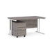 Dams International Straight Desk with 2 Drawer Pedestal SBWH214GO 1,400 x 800 x 725 mm