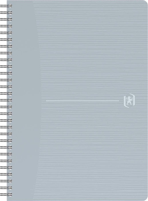 OXFORD My Rec€™Up Notebook A5 Ruled Twin Wire Card Assorted 180 Pages 90 Sheets Pack of 5