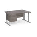 Dams International Wave Desk MC14WRP3SGO 1,400 x 725 x 800 - 990 mm