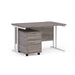Dams International Straight Desk with 2 Drawer Pedestal SBWH212GO 1,200 x 800 x 725 mm