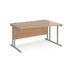 Dams International Wave Desk MC14WRSB 1,400 x 725 x 800 - 990 mm