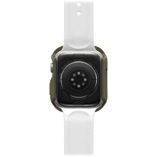 LifeProof - Bumper for smart watch - 85% ocean-based recycled plastic - gambit green - for Apple Watch (45 mm)