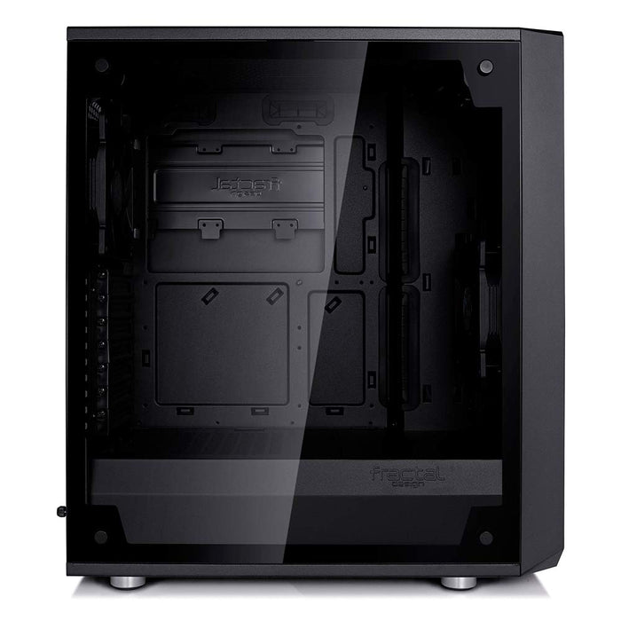 Fractal Design Meshify C Midi Tower Blackout Tempered Glass PC Case