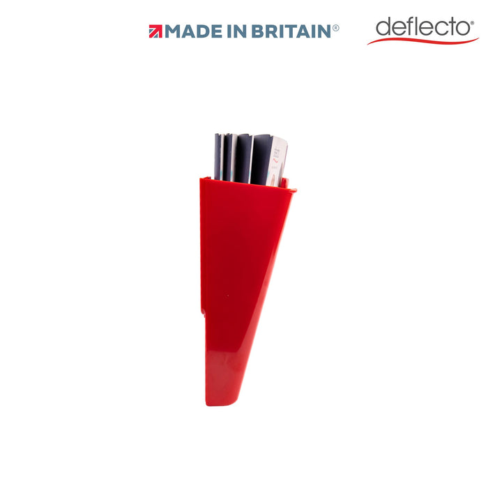 Deflecto A4 Literature Display Through Hole Yellow CP078YTRED 26.5 x 10 x 26 cm