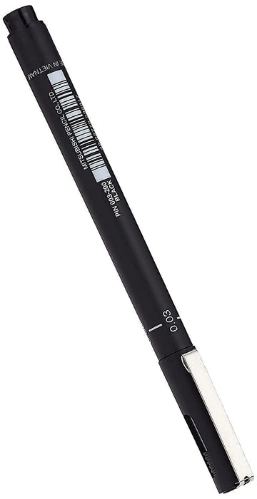 Uni-Ball Pin03-200 S F/Ln 0.3 Bk P12