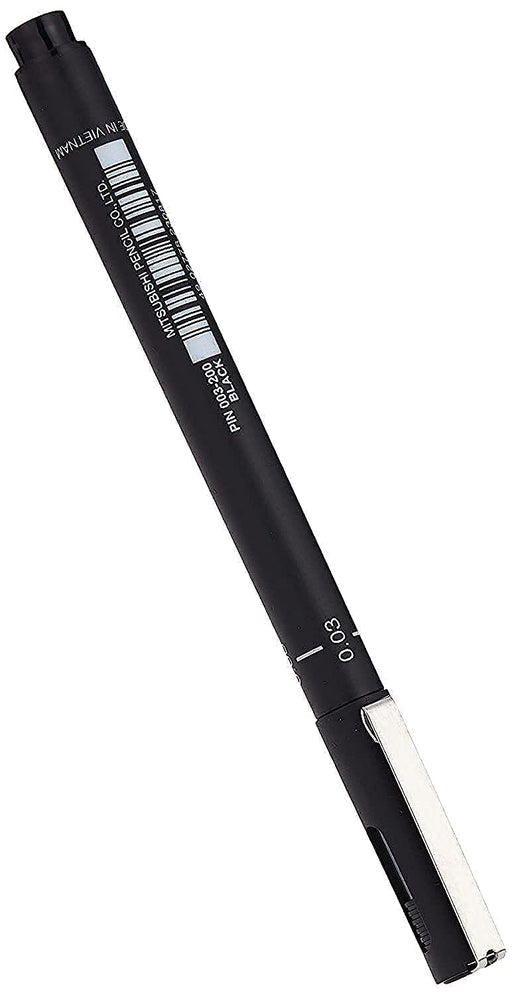 Uni-Ball Pin03-200 S F/Ln 0.3 Bk P12