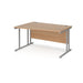 Dams International Wave Desk MC14WLSB 1,400 x 725 x 800 - 990 mm