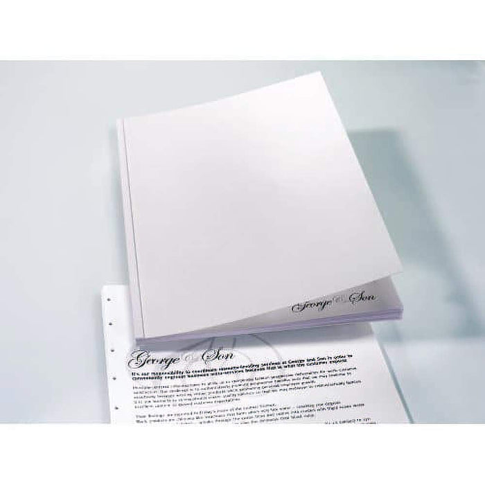 GBC Regency Binding Cover A4 325 gsm Black Pack of 100