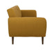 Novogratz 3 Seat Sofa MUSTARD LINEN Linen 2,070.00 (W) x 800.00 (D) x 876.00 (H) mm