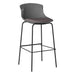 Alphason Bar Stool Helena Grey 210 x 400 mm
