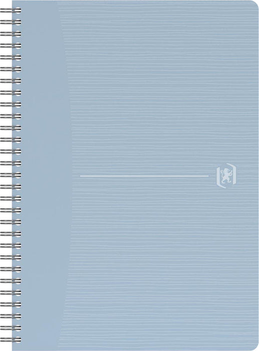 OXFORD My Rec€™Up Notebook A5 Ruled Twin Wire Card Assorted 180 Pages 90 Sheets Pack of 5
