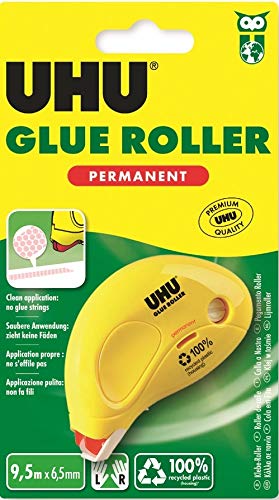 UHU Glue Roller Permanent 6.5 mm 50465 8.5 m Yellow