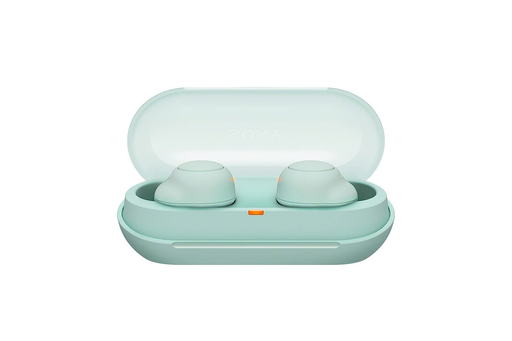 Sony WFC500G In Ear Truly Wireless Earbuds with Charging Case Ice Green