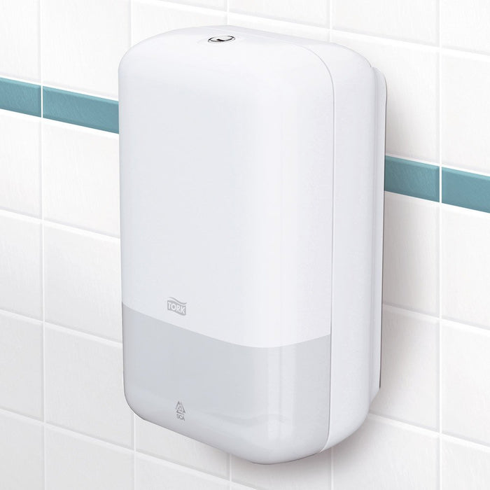 Tork Reflex„¢ Centrefeed Dispenser White M4, Single-sheet Dispensing, Performance Range, 473190