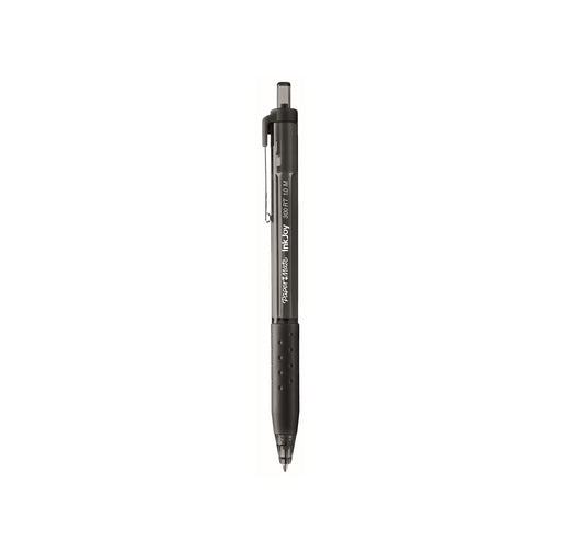 Papermate InkJoy 300 RT Ballpoint Pen Black Medium 0.3 mm Pack of 2