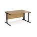 Dams International Wave Desk MC14WRKO 1,400 x 725 x 800 - 990 mm