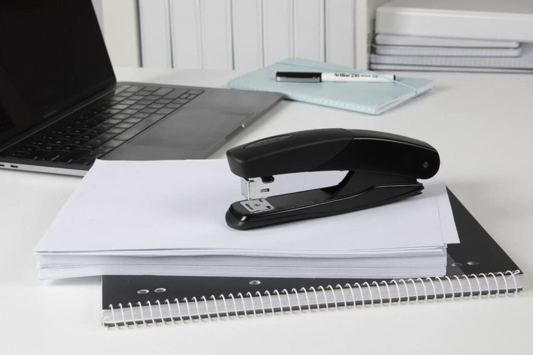 Rexel Torador Stapler 2101204 Full Strip Black 25 Sheets No.56, No.16 Metal