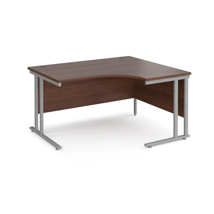 Dams International Right Hand Ergonomic Desk MC14ERSW 1,400 x 1,200 x 725 x 800 - 990 mm