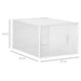 HOMCOM Cabinet PP (Polypropylen) Clear 25 x 35 x 19 cm