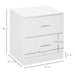 HOMCOM Nightstand 831-425 Particle Board