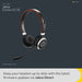 Jabra Evolve 65 SE MS Mono - Headset - on-ear - Bluetooth - wireless - USB - Certified for Microsoft Teams - for Jabra Evolve, LINK 380a MS