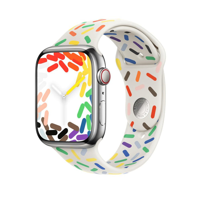 Apple - Pride Edition - strap for smart watch - 45 mm - S/M size