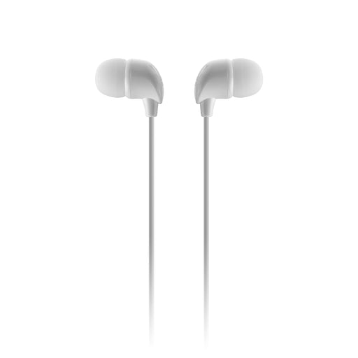 Kitsound Fresh Wired Earphones with Mic White