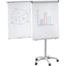 Rocada Visualline Mobile Magnetic Flipchart with 2 Arms 680x1040mm - 616K