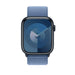 Apple - Loop for smart watch - 45 mm - 145-220 mm - winter blue
