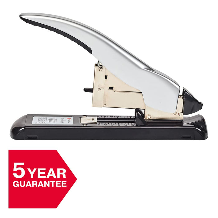 Rexel Goliath Heavy Duty Stapler 2041 Silver, Black 100 Sheets No.66 Metal, Plastic